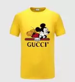 acheter t-shirts homme gucci mickey mouse gg yellow